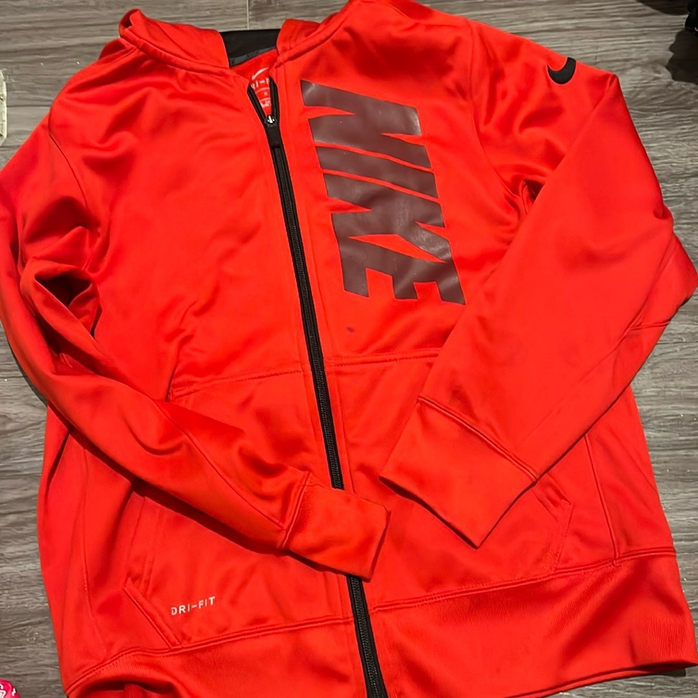 Red Nike jacket